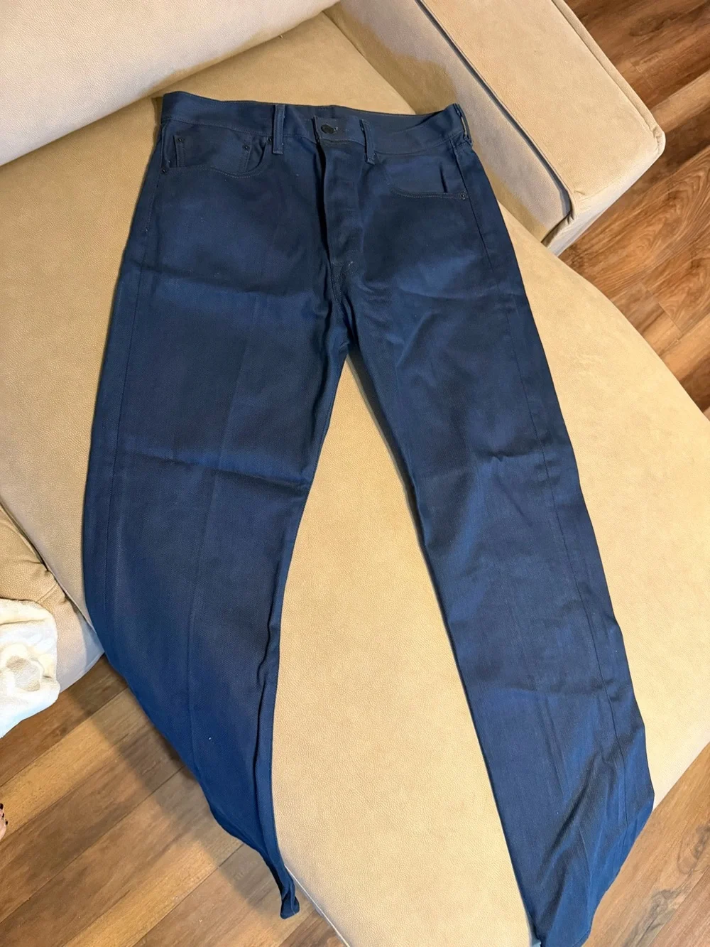 Levi's 501 XX Men's Dark Blue Straight Jeans 33x32
